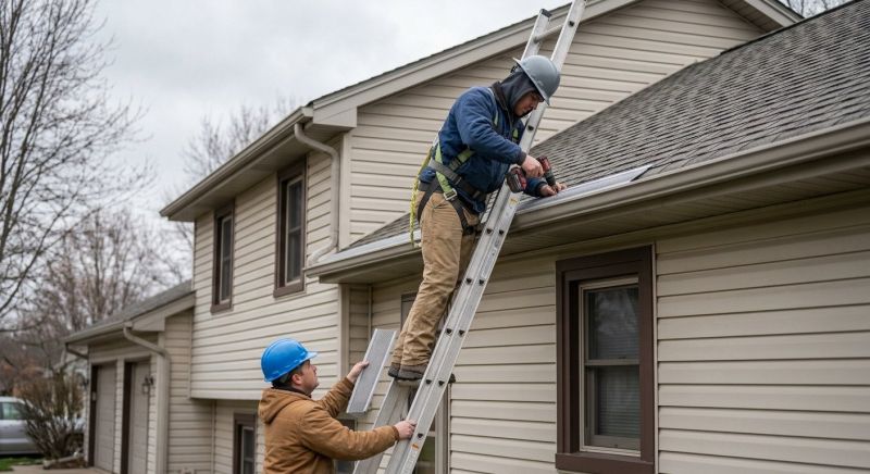 Leaf Protection Installation