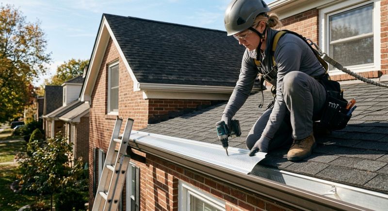 Gutter Cap Installation in Sacramento, CA