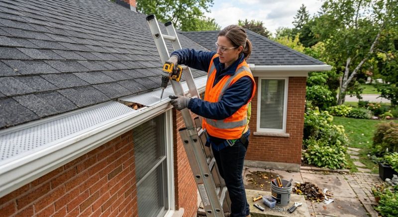 Gutter Screen Repair in Roseville, CA