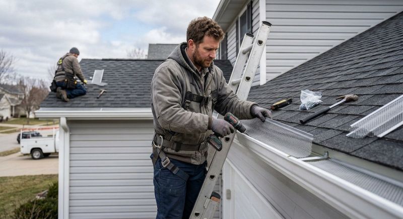 Gutter Filter Installation in Boulder, CO